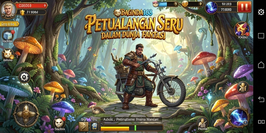Screenshot gameplay <strong>BAGINDA168</strong> menampilkan aksi seru di dunia petualangan.