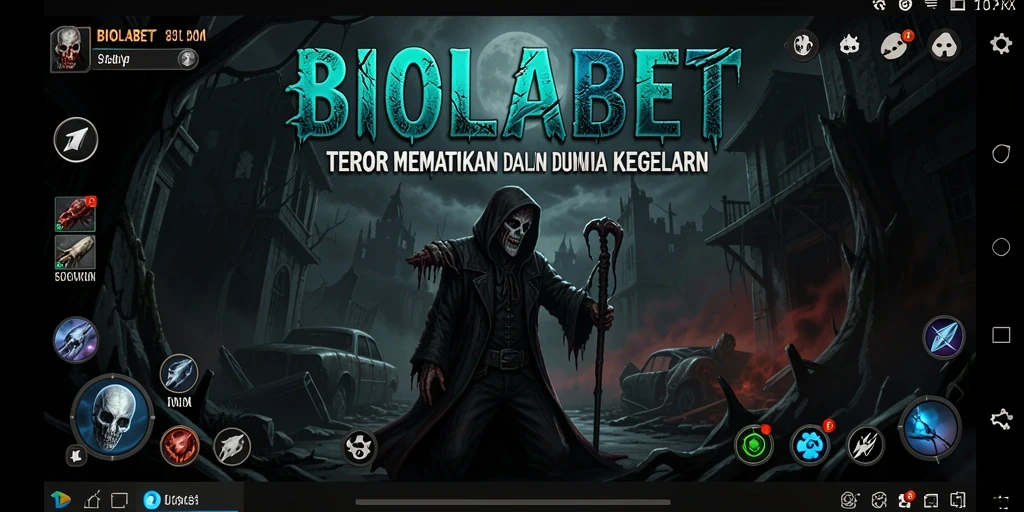 Tampilan mencekam dari gameplay BIOLABET yang menegangkan.