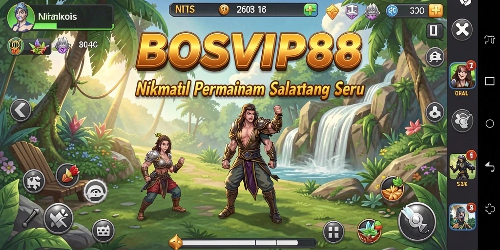 Gameplay seru BOSVIP88 menampilkan tantangan menarik dan interaksi pengguna.