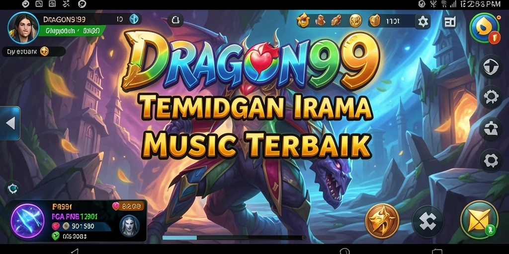Tampilan gameplay <strong>DRAGON99</strong> yang menarik dan interaktif dengan musik.