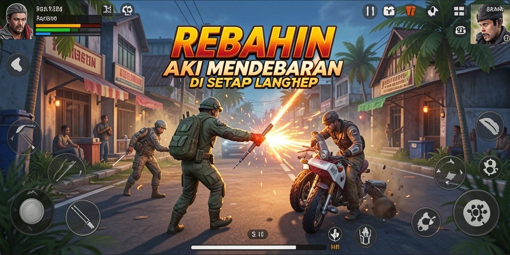 Tampilkan aksi mendebarkan di REBAHIN dengan grafis menakjubkan.