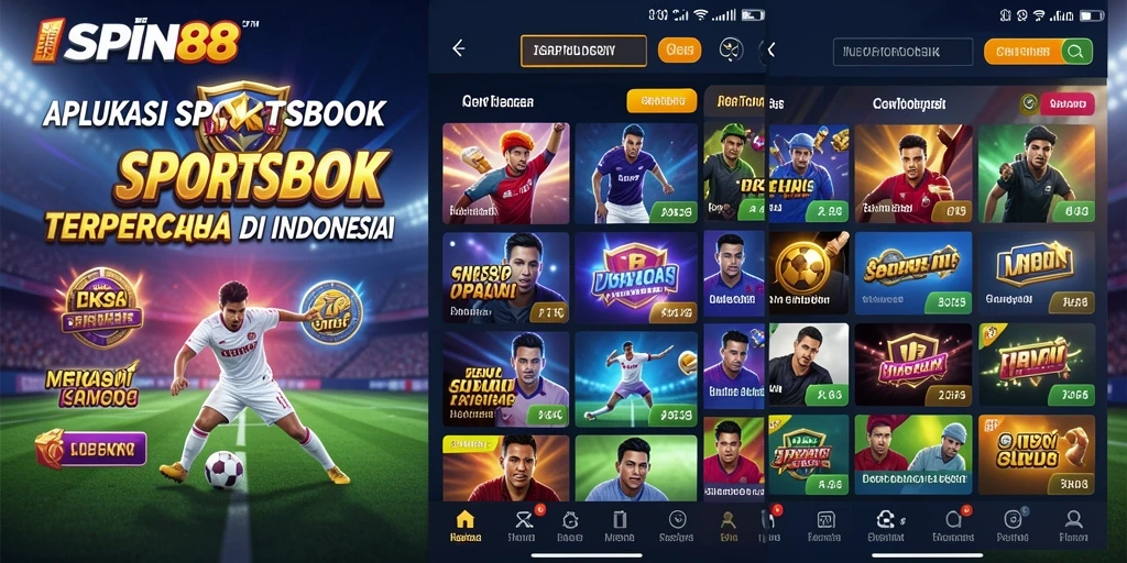 Tampilan menarik dari gameplay SPIN88 dalam taruhan olahraga.