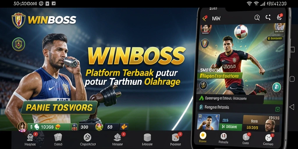 Tampilan gameplay aplikasi Sportsbook WINBOSS yang menarik.