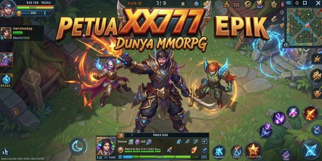 Tampilan gameplay utama XXX777 yang seru dan penuh aksi.